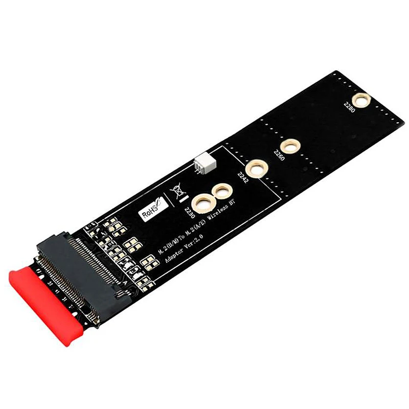 Ключ A &amp Key B + M M.2 Ngff Ssd To 2 5 Sata 6 ГБ/сек. адаптер с Usb сигнальным корпусом разъем M2