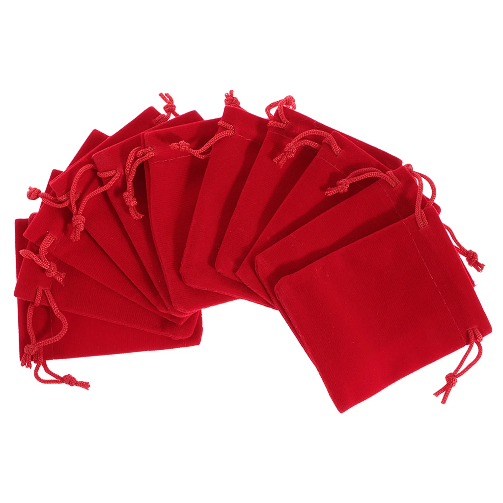 10 предметов суперэластичных вельветовых сумки Свадебная вечеринка подарок