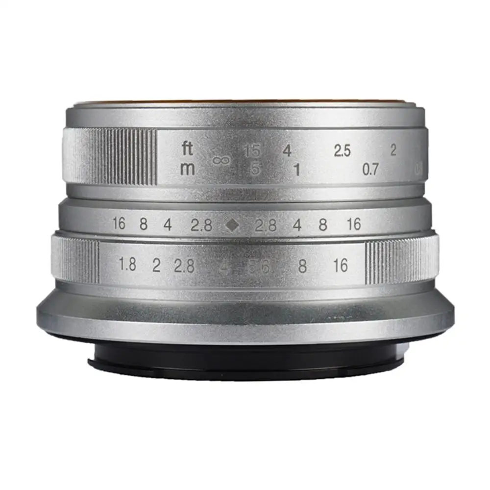 7 artisans 25mm F1.8 Prime Lens for All Sony E Mount /Canon EOS-M Single Series / Fuji FX Mou | Электроника