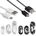 Белыйчерный микро USB кабель для зарядки линии передачи данных USB кабель для Samsung Xiaomi HTC зарядное устройство USB кабель для передачи данных мобильный телефон кабель