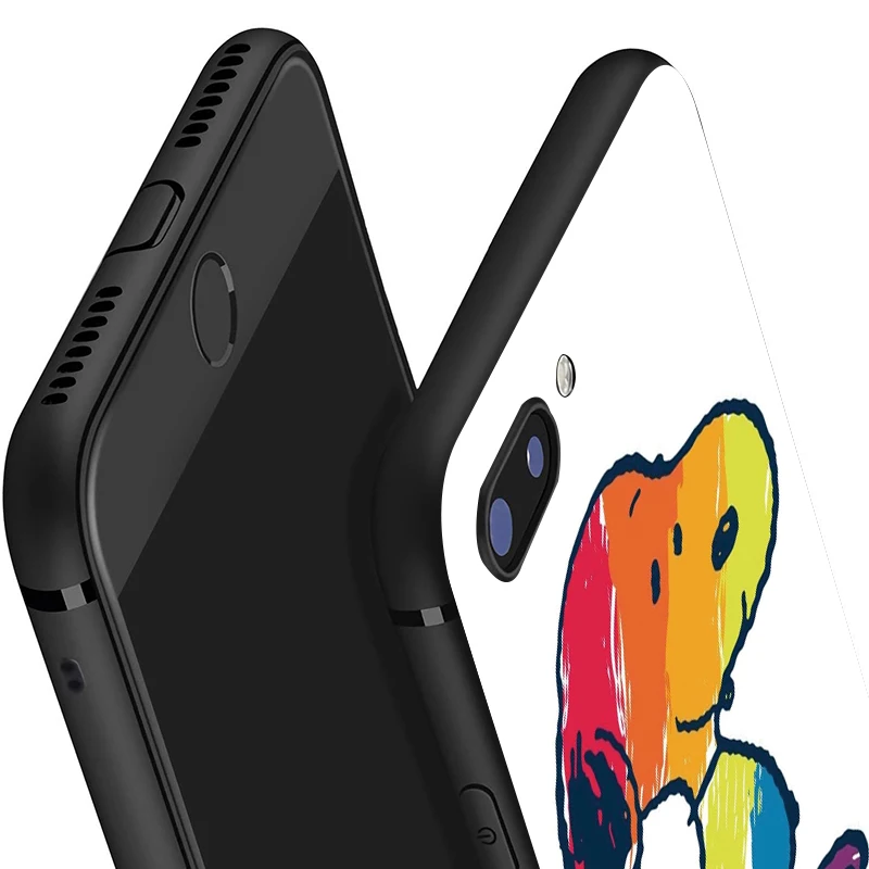 Чехол для телефона Snoopyy friends iPhone 11 Pro Max X XS XR 8 7 6 5 s Plus силиконовый
