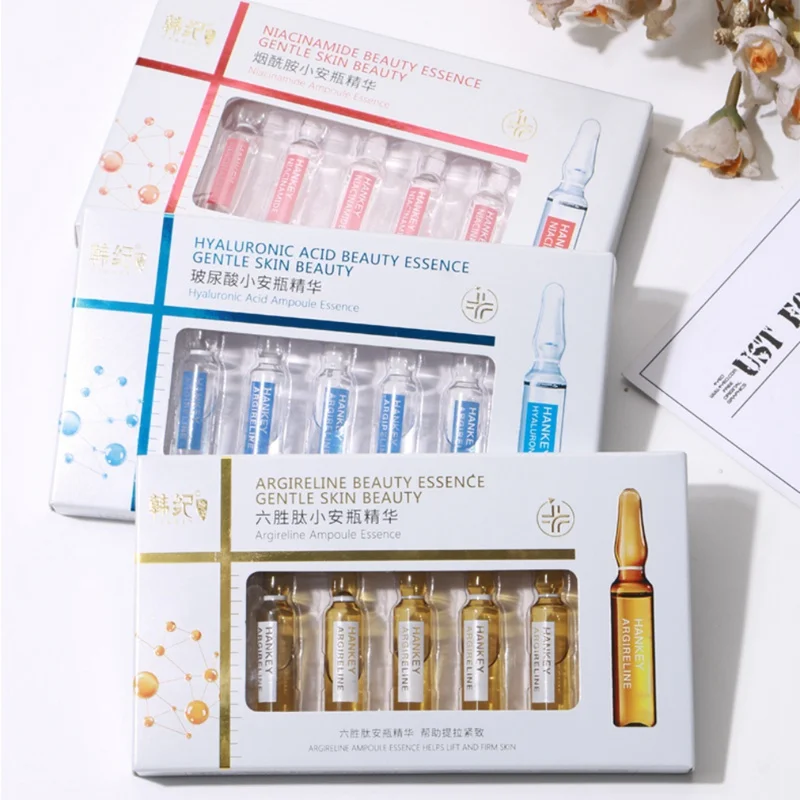 Новый шестипептидный/Ниацинамид/ампульная сыворотка с гиалуроновой кислотой