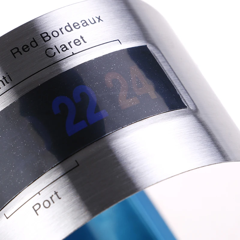 

1pc high quality Red Wine Thermomete Stainless Steel LCD Electric Wine Thermometer Bracelet Sensor For Home Brewing