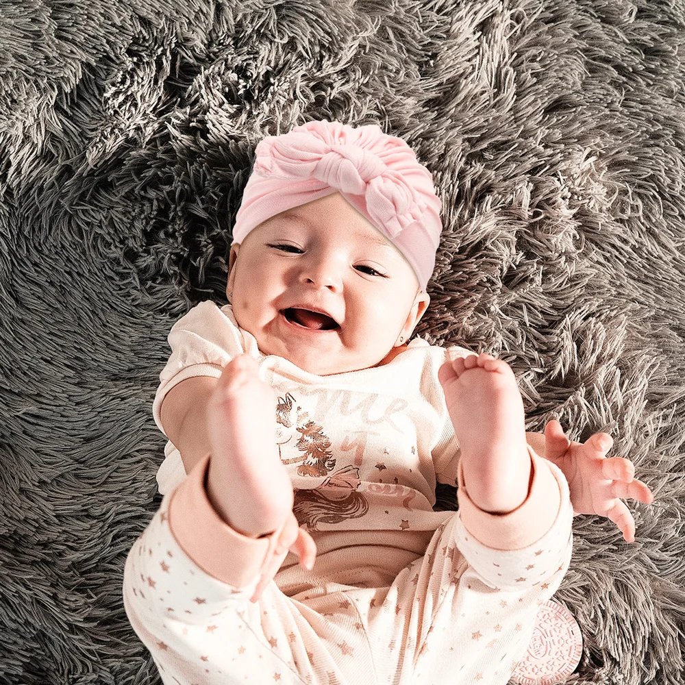 

3pcs Adorable Baby Hat Winter Outdoor Ear Hat Infant Headgear (Mixed Color)