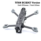 TITAN DC5 V1.4 DC5-HD 222 ммDC7 DC7-HD 333 мм 7 дюймов рамка из углеродного волокна свободного стиля w HD Air Unit TPU детали 5 мм Arm FPV Drone