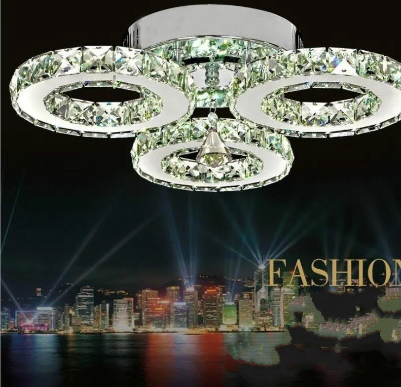 Modern 3 ring Lustre chandelier Led Crystal Chandelier Lighting Ceiling Chandeliers Light Living room lights Bedroom | Освещение