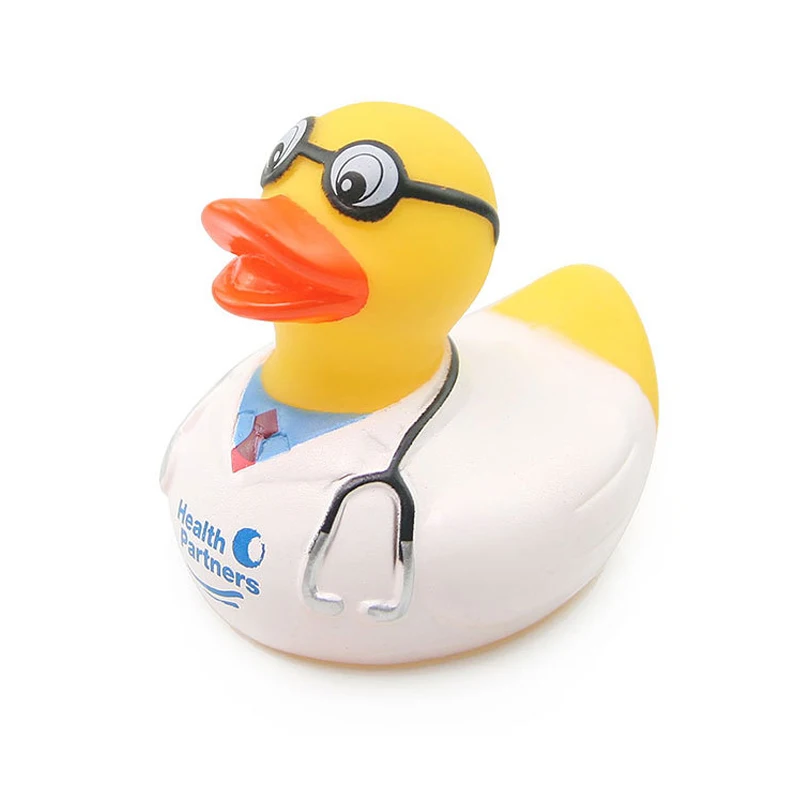 Новинка 2019 детские игрушки для ванной милый плавающий резиновый утенок в стиле