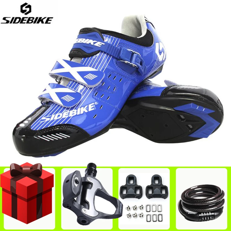 

SIDEBIKE Road Cycling Shoes Men Women Sapatilha Ciclismo Bike Self-Locking Ultralight Professional Bicycle Racing Bicicleta