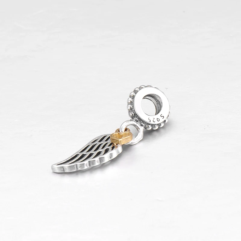 Бусина-Шарм Ангел из серебра 925 пробы с вырезами | Украшения и аксессуары