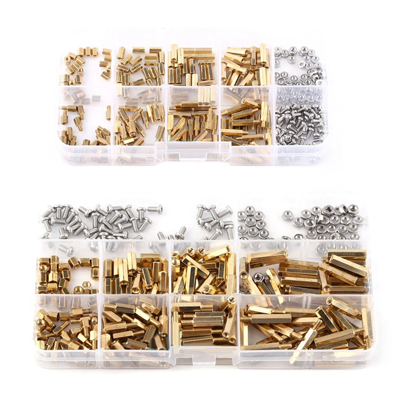 

300pcs Hex Column Standoff Spacer Circuit Boards Waterproof F-F 300pcs M2/M3