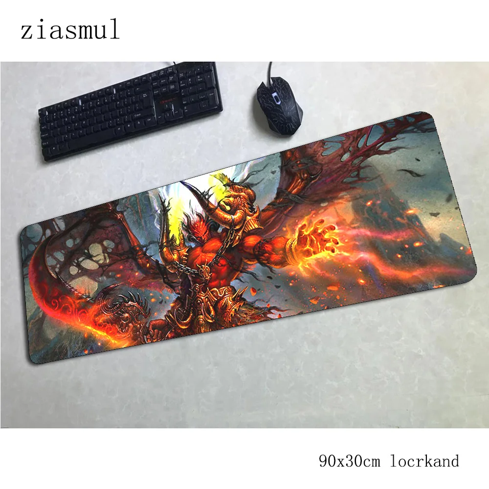 Wow Коврик для мыши 900x300x3 мм коврики для мыши Лидер продаж лучший игровой коврик для мыши геймер милый большой персонализированные коврики для мыши Клавиатура ПК коврик