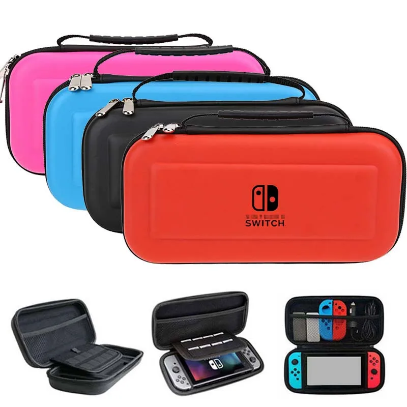 

New 2021 Portable EVA Storage Bag Cover Cases NS Switch Handbag For Nintend Switch Case Waterproof Protective Carrying Case Cove