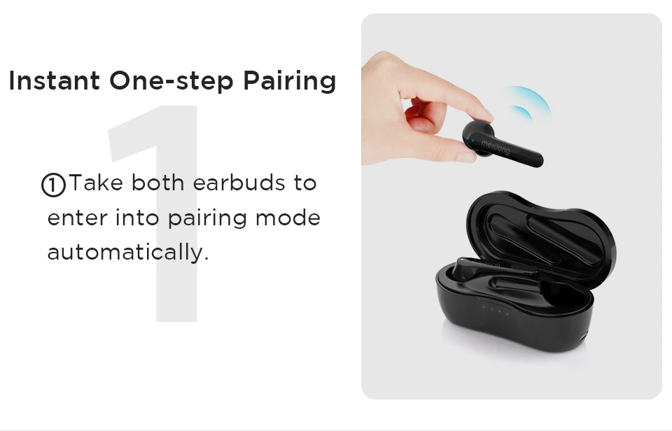 Meidong ky06, bluetooth наушники, беспроводные наушники, TWS, спортивные наушники, свободные руки, 3D стерео, с микрофоном, bluetooth 5,0, гарнитура