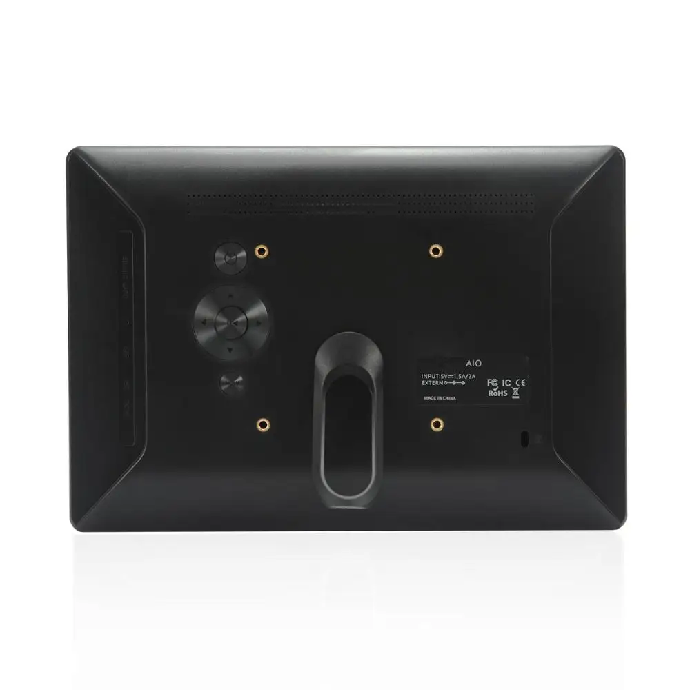 10 дюймов HD ips lcd 1280*800 цифровая фоторамка будильник MP3 MP4 видео плеер с дистанционным управлением рабочего стола