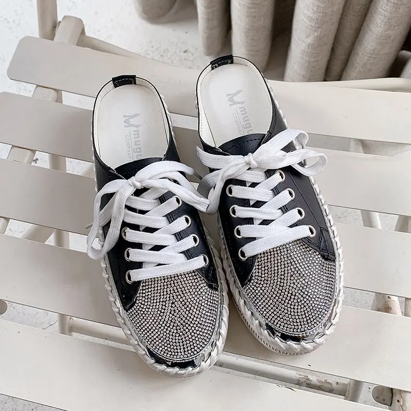 

Женские кожаные туфли на плоской подошве, серебристые лоферы с круглым носком, обувь для пар на платформе, женская повседневная обувь на пло...