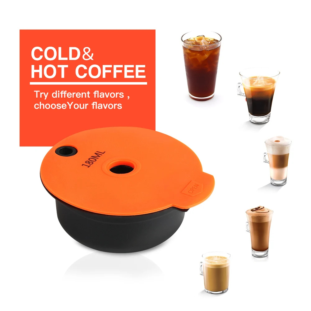 Filtro Reutilizable de Caf&eacute; y Crema para Cafetera El&eacute;ctrica, C&aacute;psula y Cuchara para M&aacute;quina, Tassim-o-3