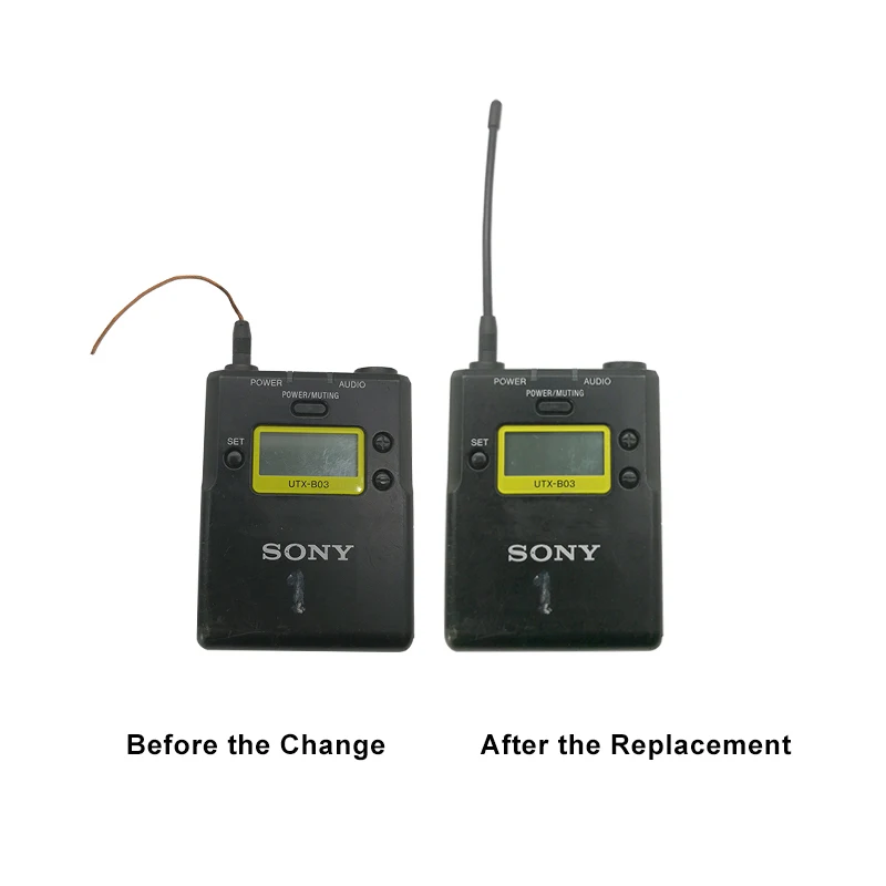 Фото Микрофонная антенна, адаптированная к Sony UWP V1/D11/D21 UTX B2/B03/B40, замена приемника беспроводной микрофонной системы №2