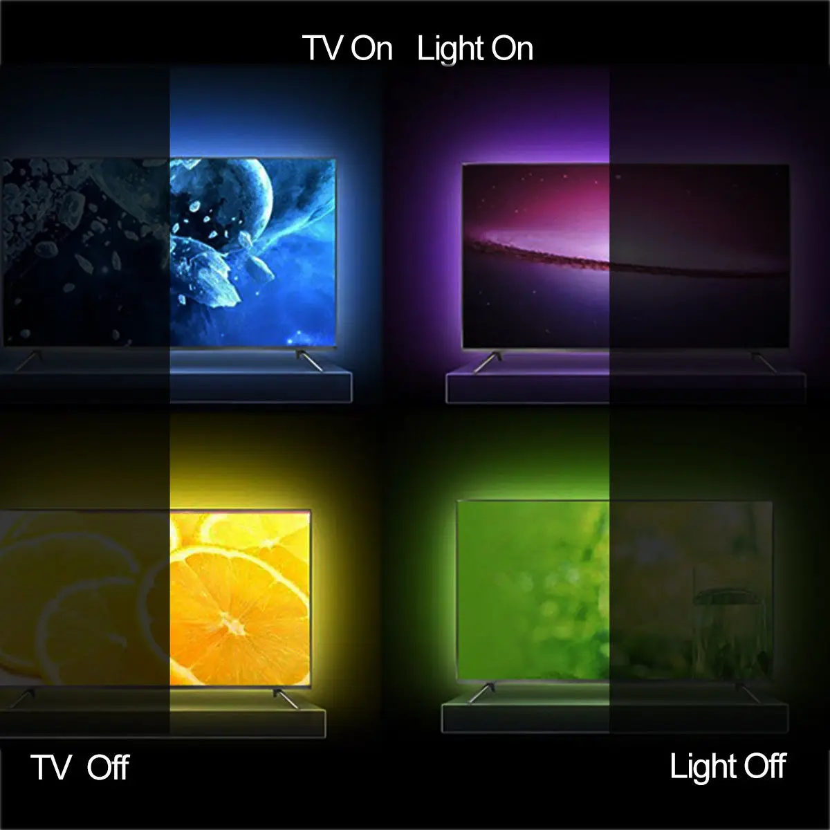 5V светодиодный RGB полосы светильник Водонепроницаемый светодиодов non/ip65 3528