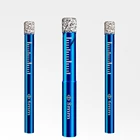 Сверло с алмазным покрытием, электроинструмент для сверления плитки, стекла, керамики, кольцевая пила, мраморный резак, сверло 6 мм, 8 мм, 10 мм, 12 мм, 14 мм, 16 мм