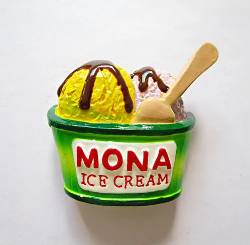 Креативный прекрасный холодильник из смолы магнит на имитация еды производство