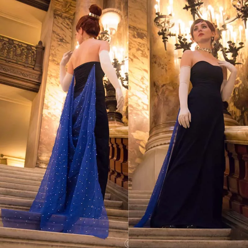 

Мультяшный аниме Анастазия косплей костюм для женщин девочек Хэллоуин костюмы платье на заказ