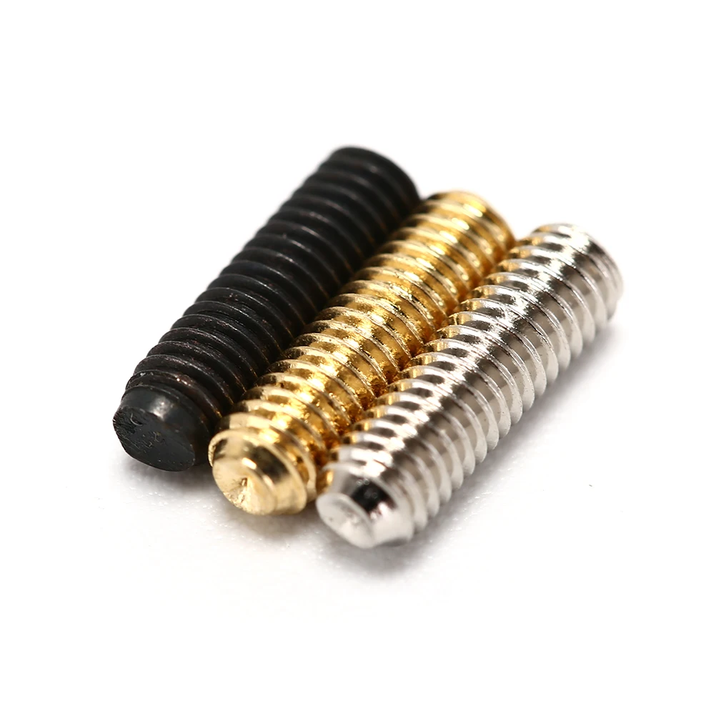 12 шт. Новый электрический бас гитара мост Седла шестигранные винты тромоло для