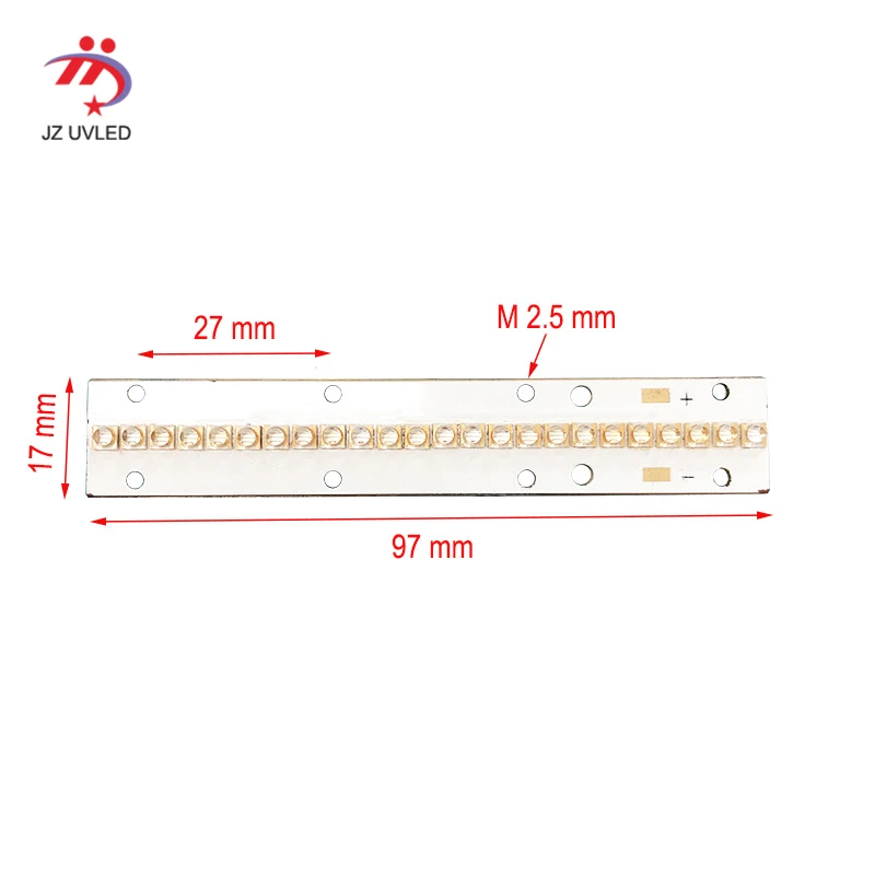 Ультрафиолетовый светодиодный модуль высокой мощности для УФ-ламп отверждения