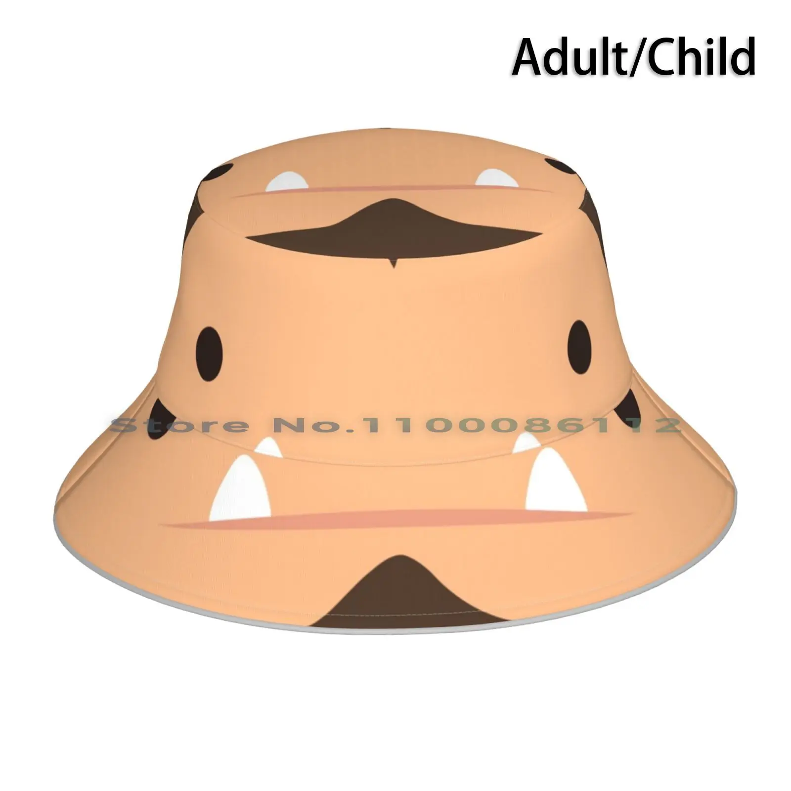 

Sneaky Sasquatch Big Head Bucket Hat Sun Cap Sneaky Sasquatch Arcade Game Indie Foldable Outdoor Fisherman Hat