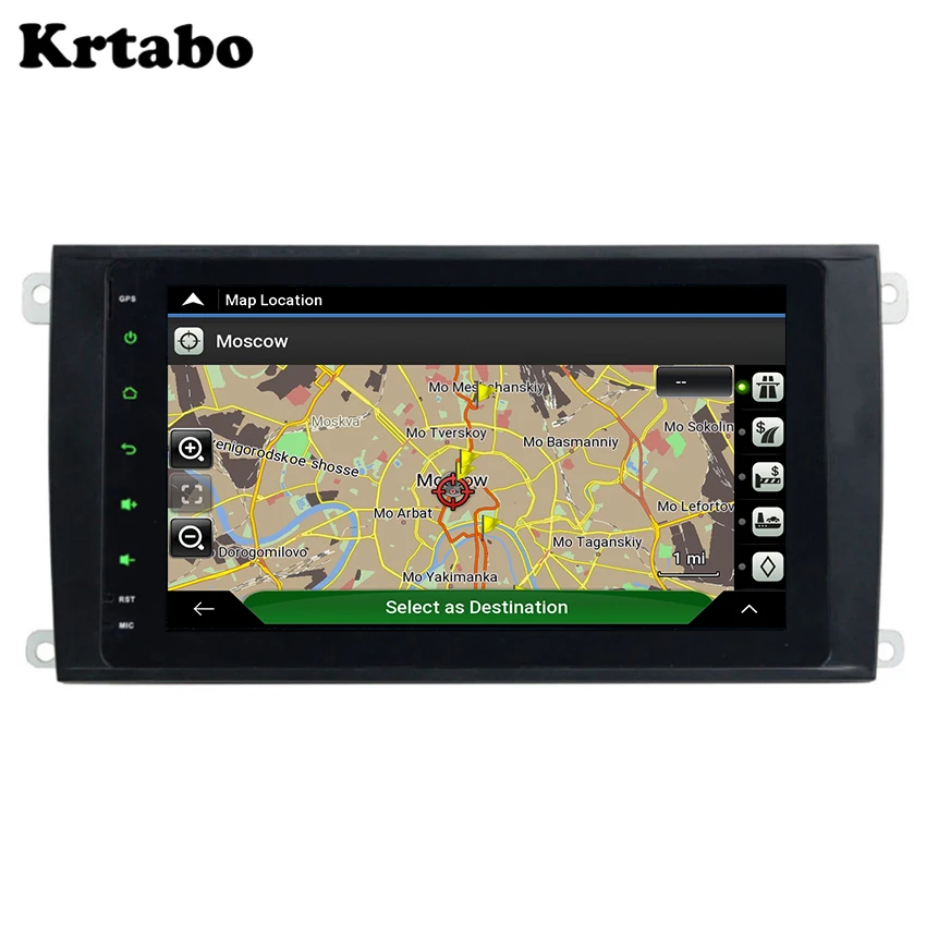 Автомагнитола для Porsche Cayenne 2003-2010 мультимедийный проигрыватель на Android с