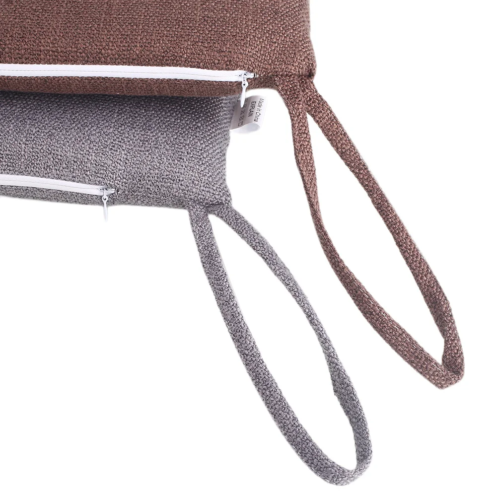 Стул диван подушка стул хлопок квадратный 40*40 см серый коричневый спальня