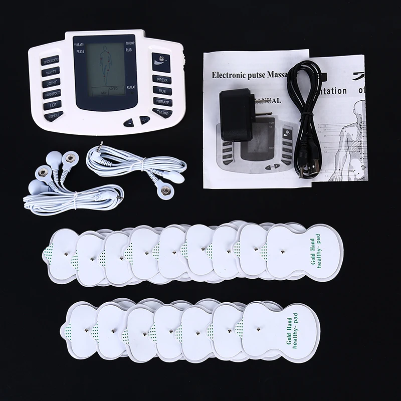 2020 электрический стимулятор мышц импульсный массажер для похудения машинка