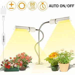 Светодиодная фитолампа полного спектра с регулируемой яркостью, 123 головок