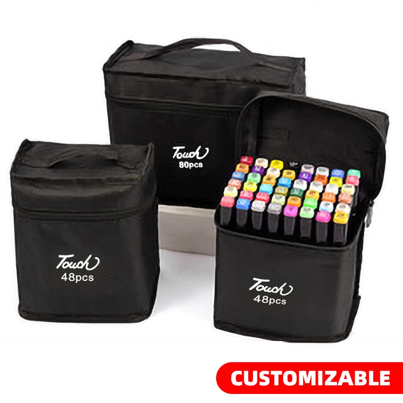 

Touch 30/40/60/80/168 Color Marker Animation Marker Marker Marker pen alcohol two-headed pen student art school supplies drawing