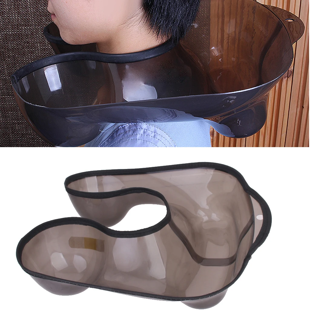 

Salon Hairdressing PVC Neck Tray Container Neck Shoulder Hair Tray