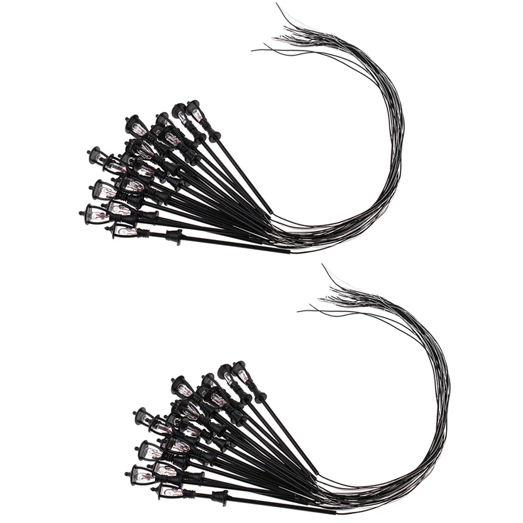 Набор из 40 моделей железнодорожных и фонарей уличные фонари сказочный сад |