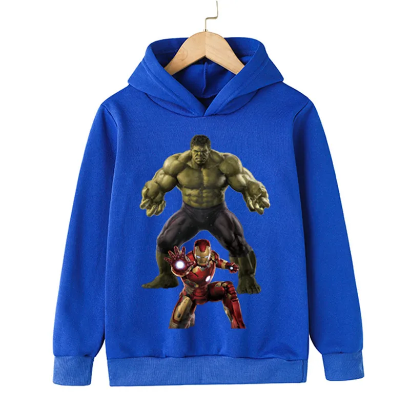 

Superheroes Hulk Cotoon Hoodies Children's Clothing Baby Boy Clothes Kids Clothes Girls Children's Outerwear Stray Kids