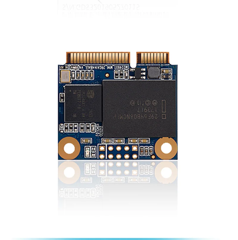 Goldendisk mSATA полуразмерный SSD 128 ГБ Мини карточка MSATA NAND MLC Профессиональные заводские