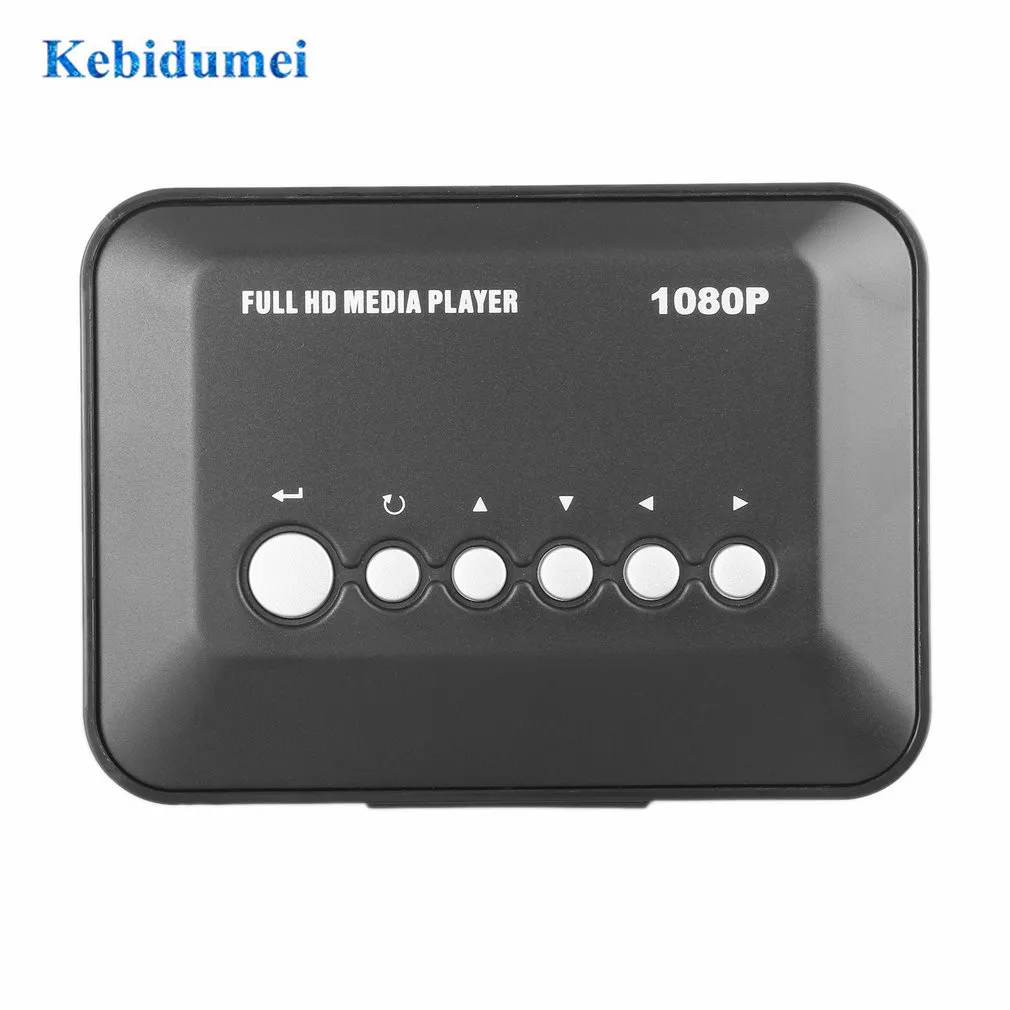 Мини медиаплеер 1080P Full HD SD/MMC TV видео SD MMC RMVB MP3 Multi USB HDMI совместимый с дистанционным