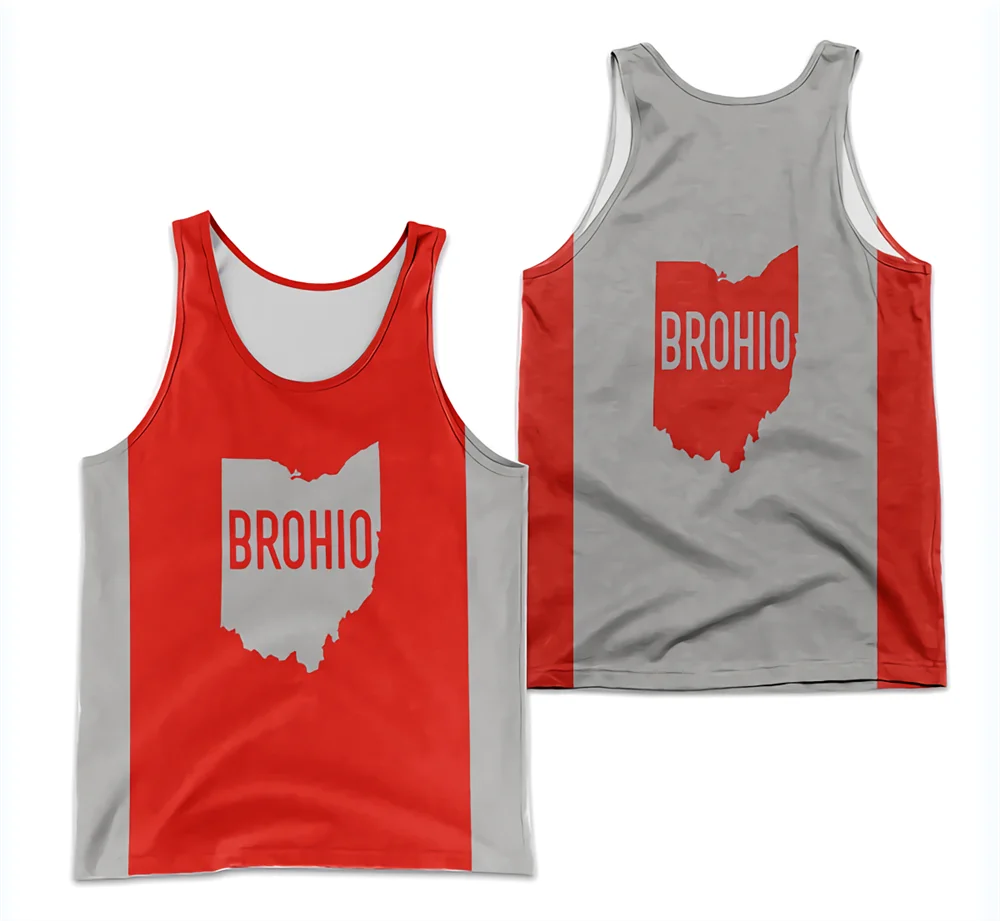 

US Size 2021 Baroque Court Style Brohio Tune Squad 3d Print Golden Flower Luxury Sleeveless Tank Tops Men Women Fashion Vest