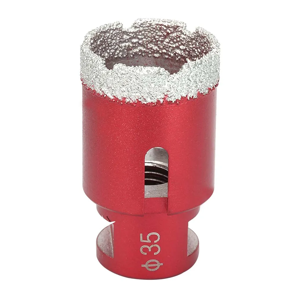 1 Set 10mm/35mm M14 Diamond Drilling Bit Professional Vacuum Brazed Drill Core Tool |