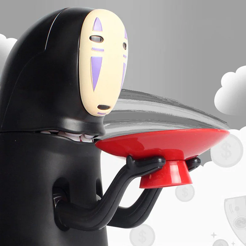 Горячая Распродажа Spirited Away Kaonashi No Face копилка игрушка Автоматическая Съемная