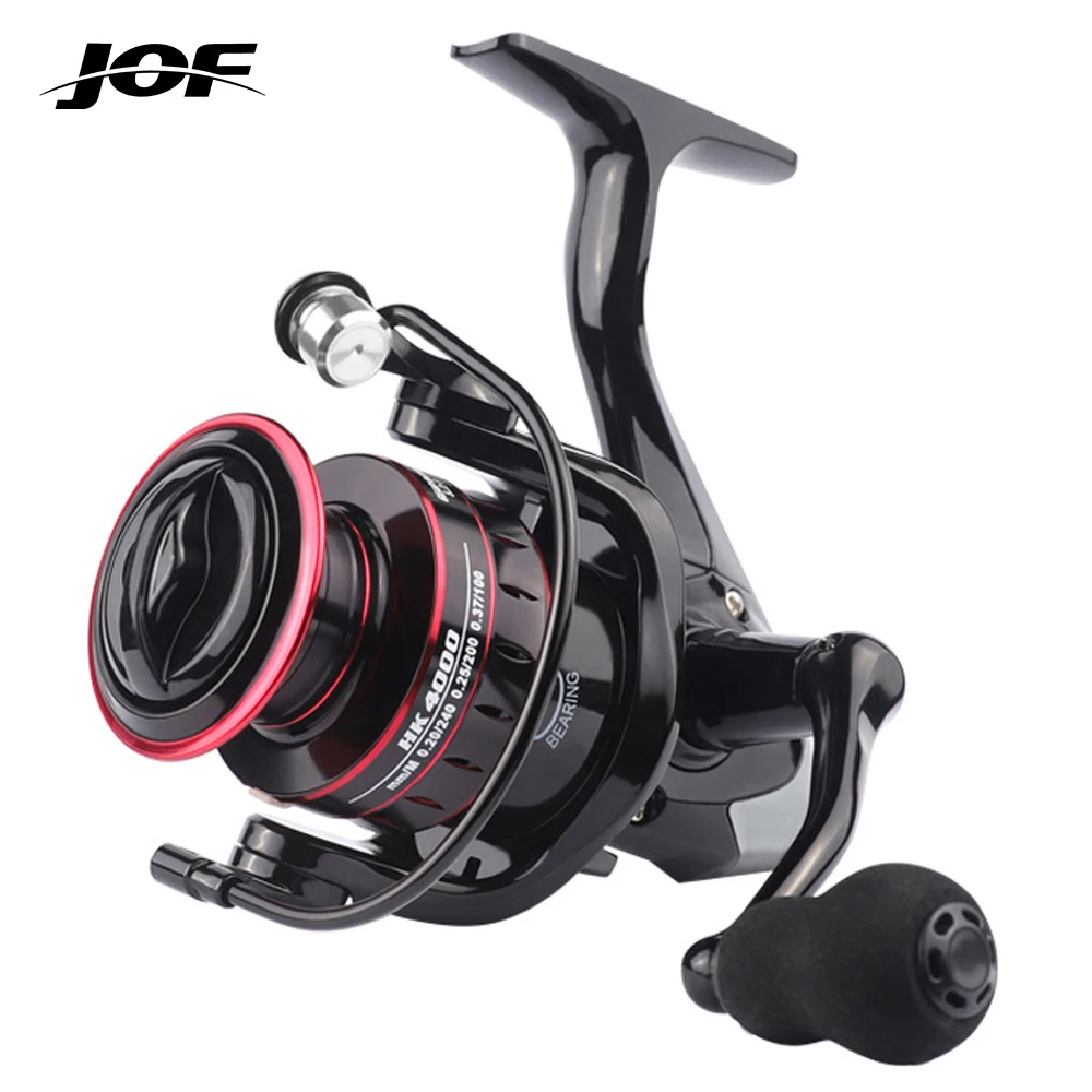 

JOF All-metal Fishing reels Spinning CNC Rocker Sea Rod Reel HK Spinning Reel Saltwater Ocean Rock Fishing Carp Fishing Reel