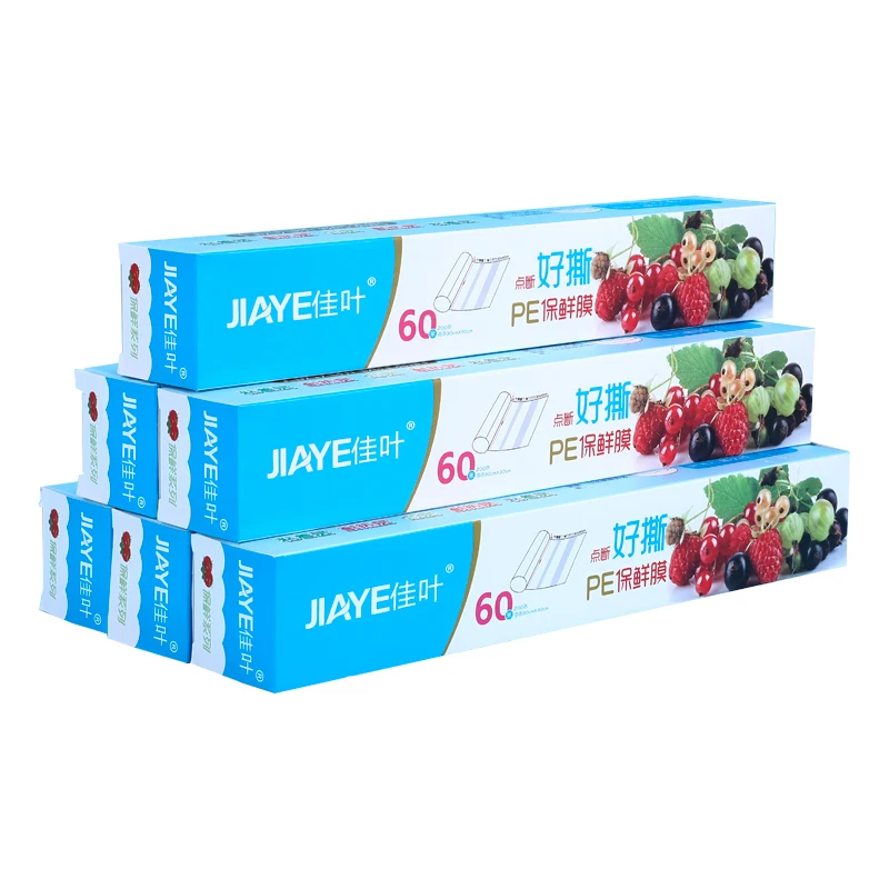 Одноразовая полиэтиленовая пленка для пищевых продуктов фруктов и овощей 1