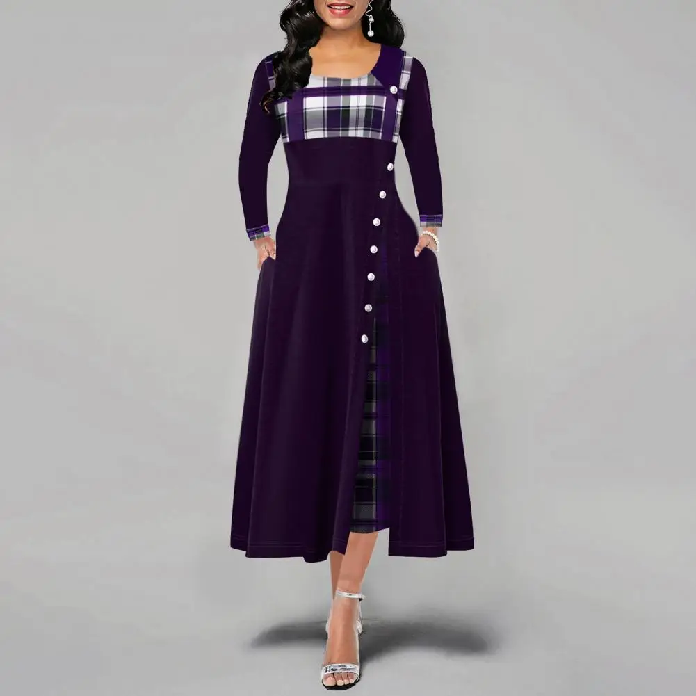 

Great Wear Resistant Banquet Dress Spring Dress Double-layered Vintage