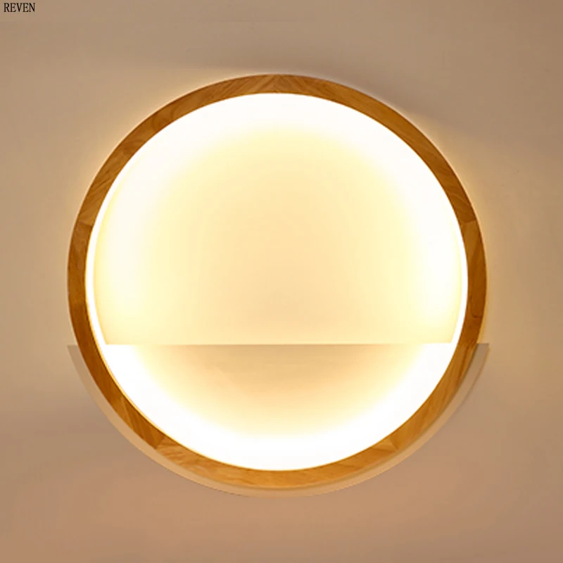 Светодиодный потолочный светильник в японском стиле для гостиной круглая