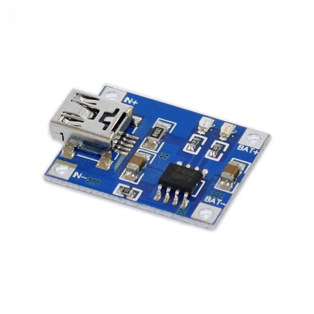 Taidacent TP4056 1A литиевая батарея Адаптивная технология зарядки доска Mini USB интерфейс