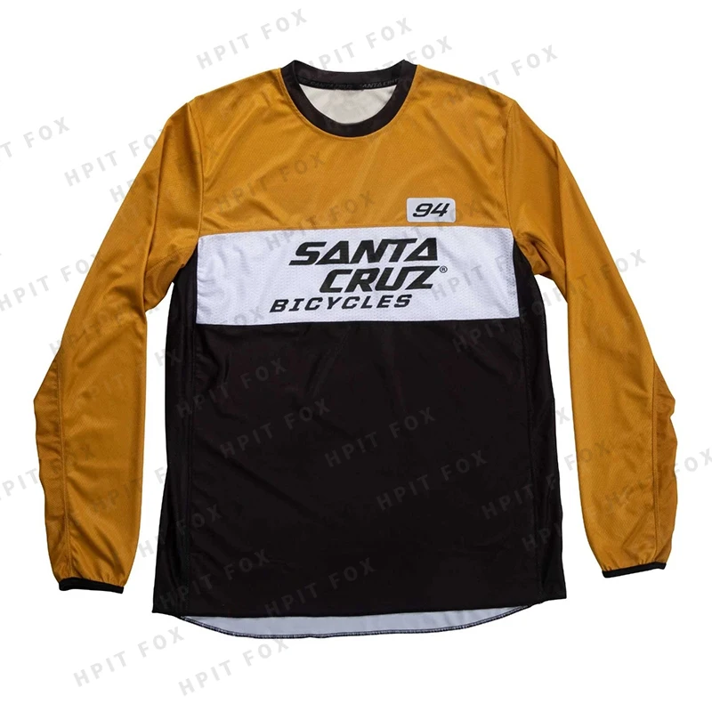 

Велосипедная рубашка Enduro Mtb, горная футболка, Camiseta Motocross Mx одежда для горного велосипеда 21 SANTA CRUZ, Джерси с коротким рукавом