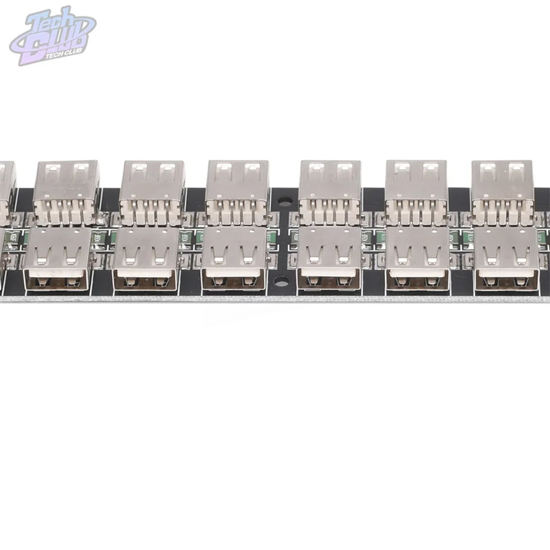 Модуль понижающего питания постоянного тока 24 порта USB-разъем для зарядного