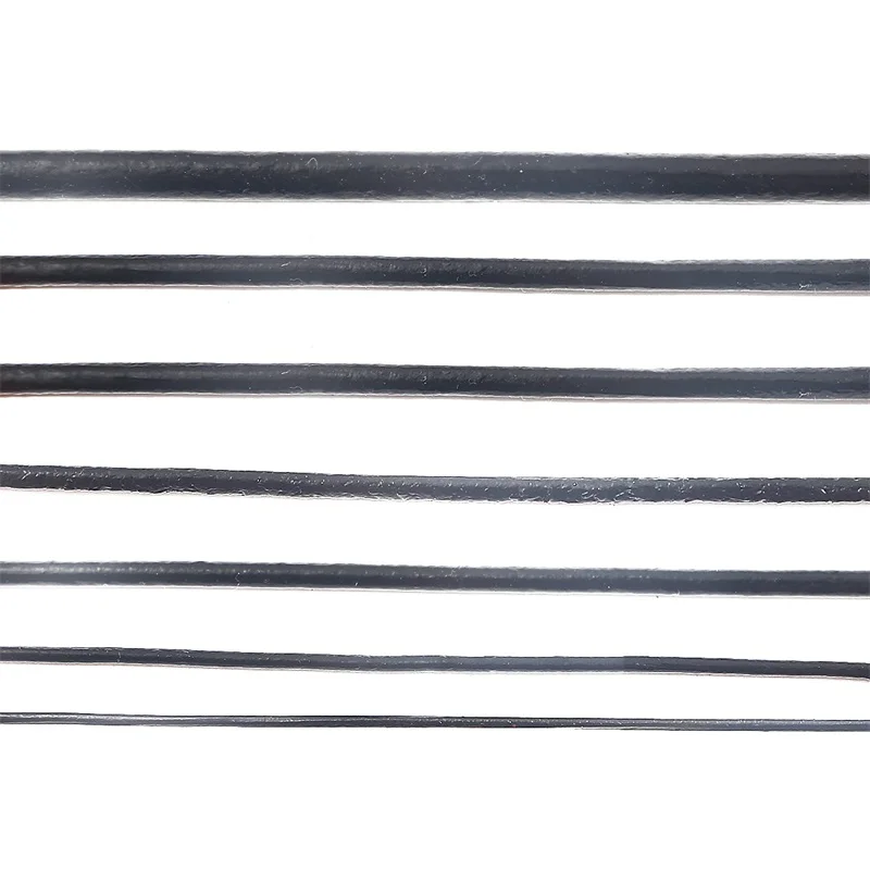 Шнур из коровьей кожи черный темно-коричневый натуральный цвет | Украшения и