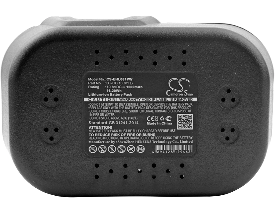 

Аккумулятор Cameron Sino для Einhell BT-CD 10,8/1 Li 1500mAh/WH